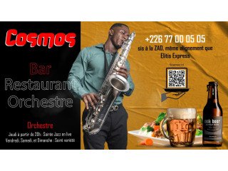 Cosmos, Restaurant - Bar - Orchestre